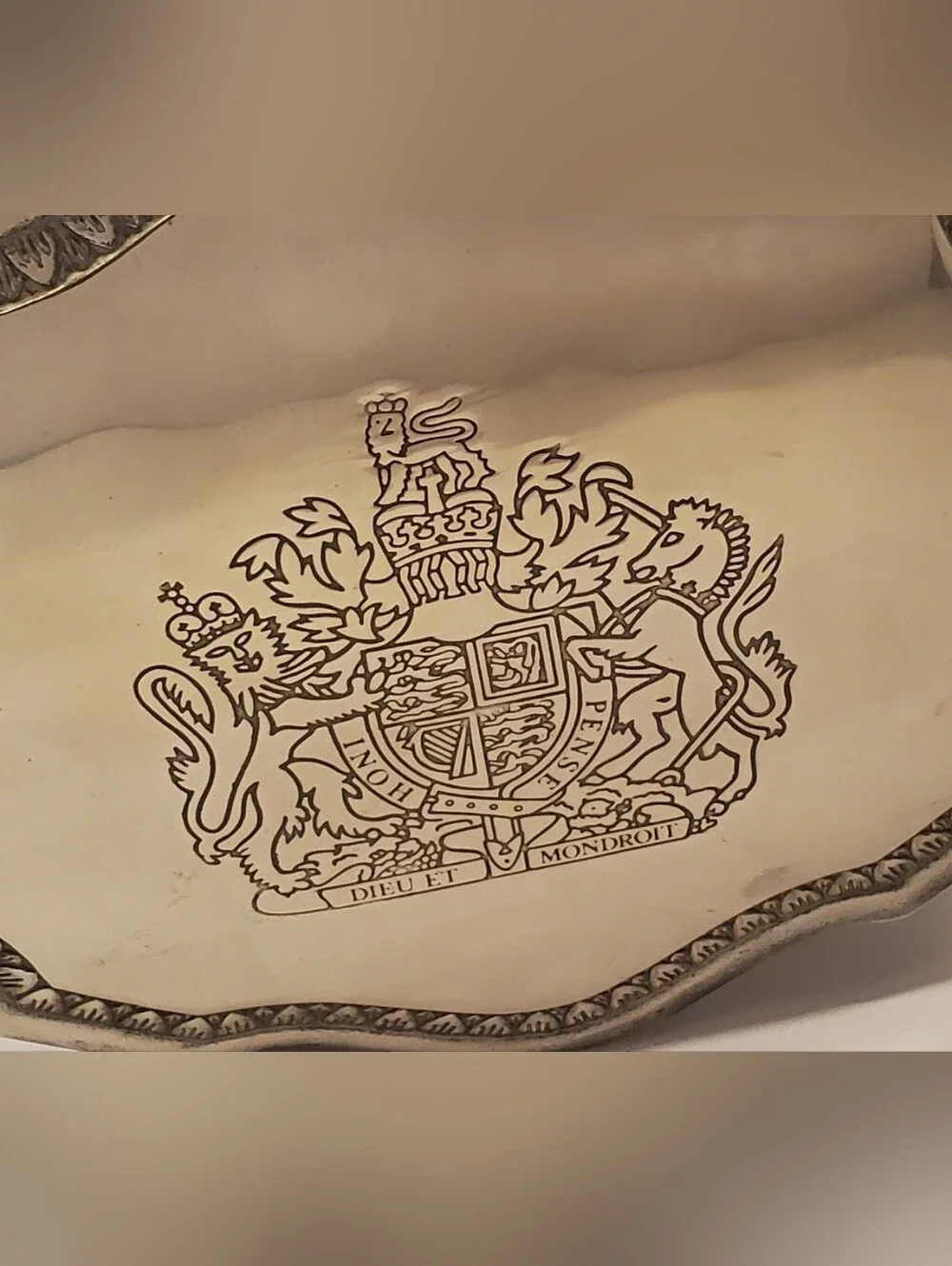 Vintage Silver Claw Foot Jewelry Box